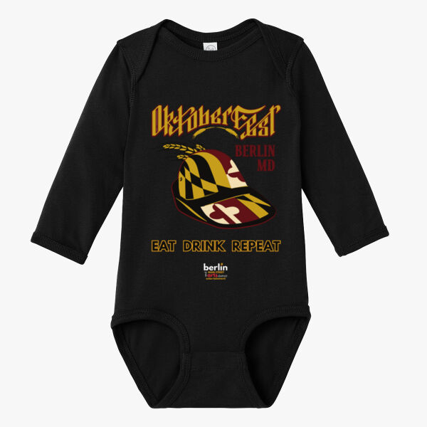 Infant Long Sleeve Jersey Bodysuit Thumbnail